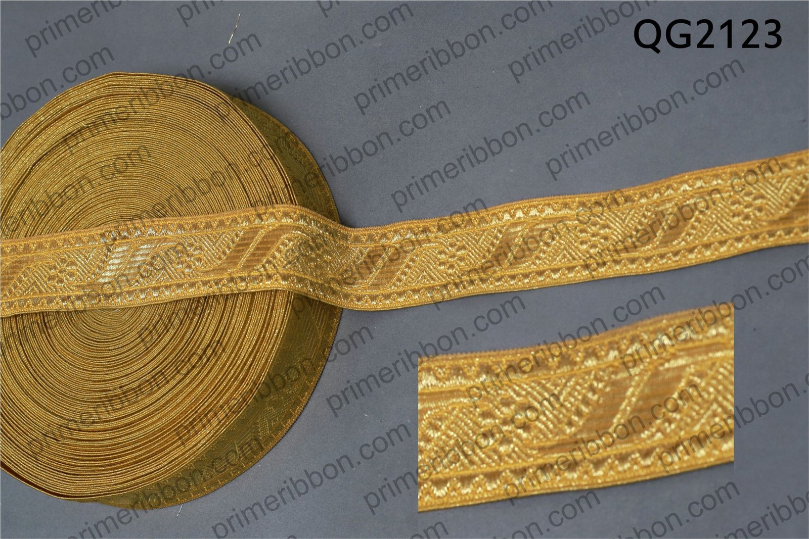Gold 100% Wire Trim offers a sleek and durable accent for Army uniforms, adding a touch of sophistication and distinction to attire.